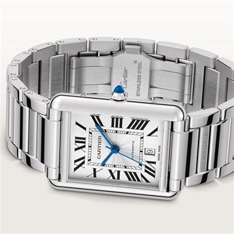 cartier tank anglaise watch price|cartier tank must extra large.